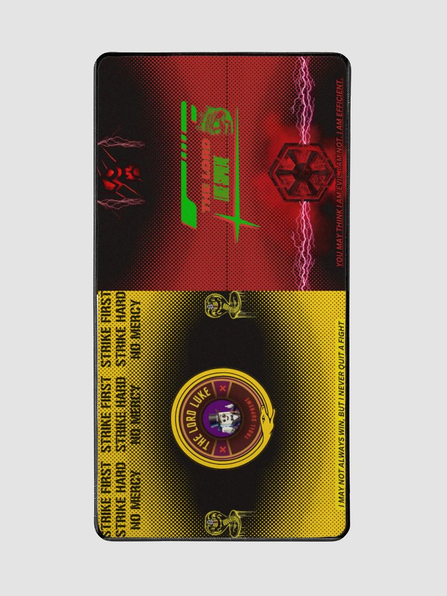 Strike First, Strike Hard and Dark Side Desk Mat product image (2)