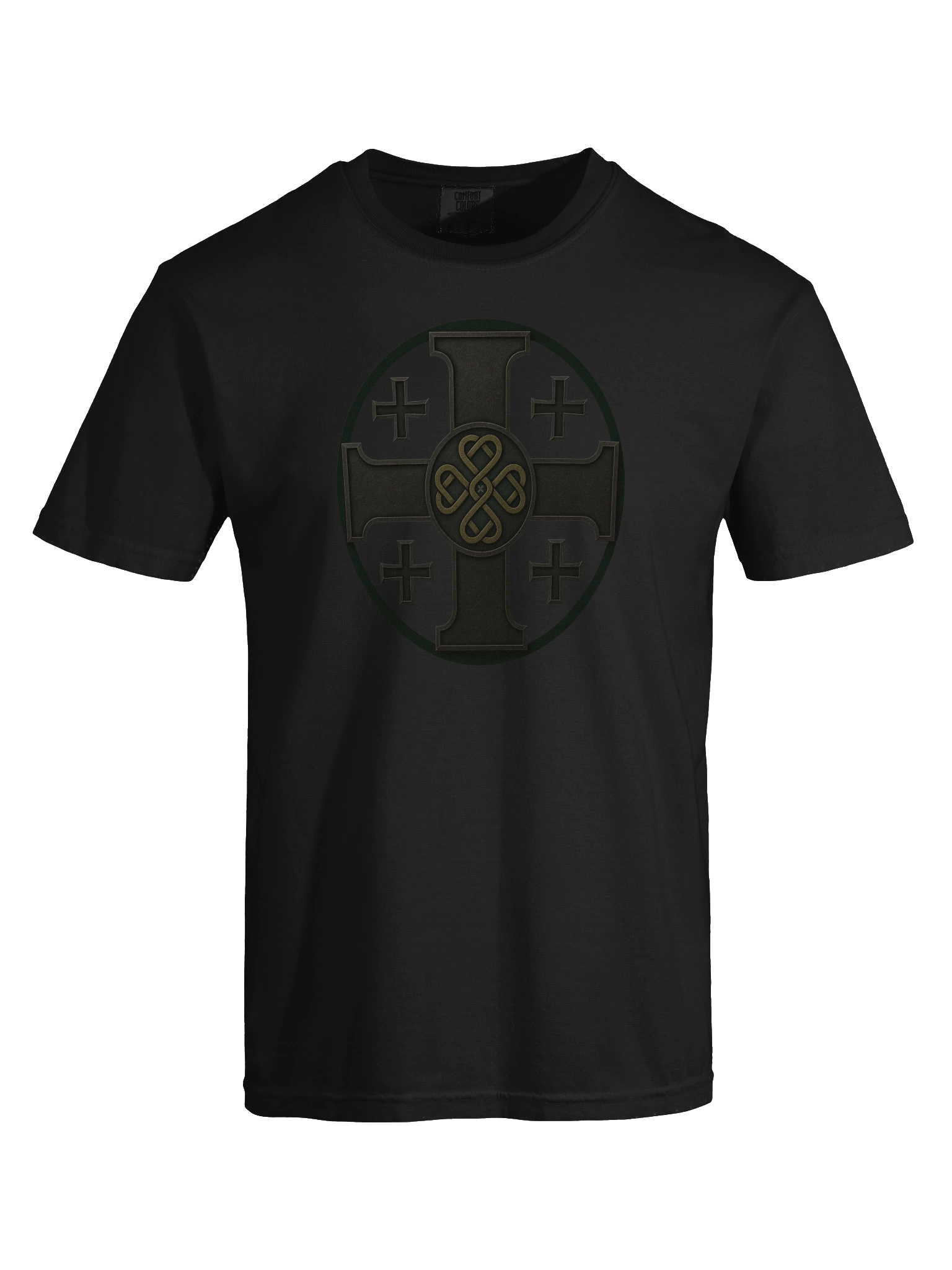 Jerusalem Cross (Celtic twist) tee product image (27)