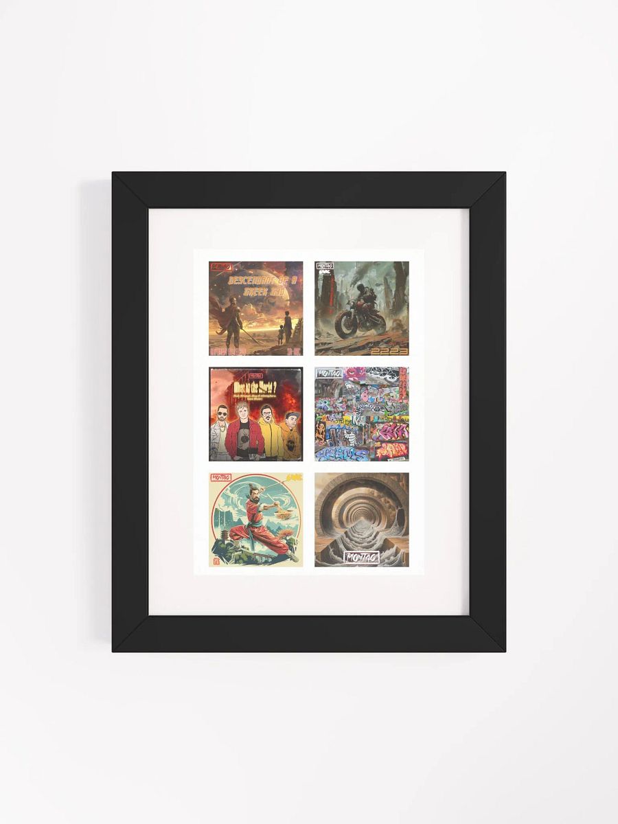 Framed High-Quality Matte Poster- The Singles product image (11)