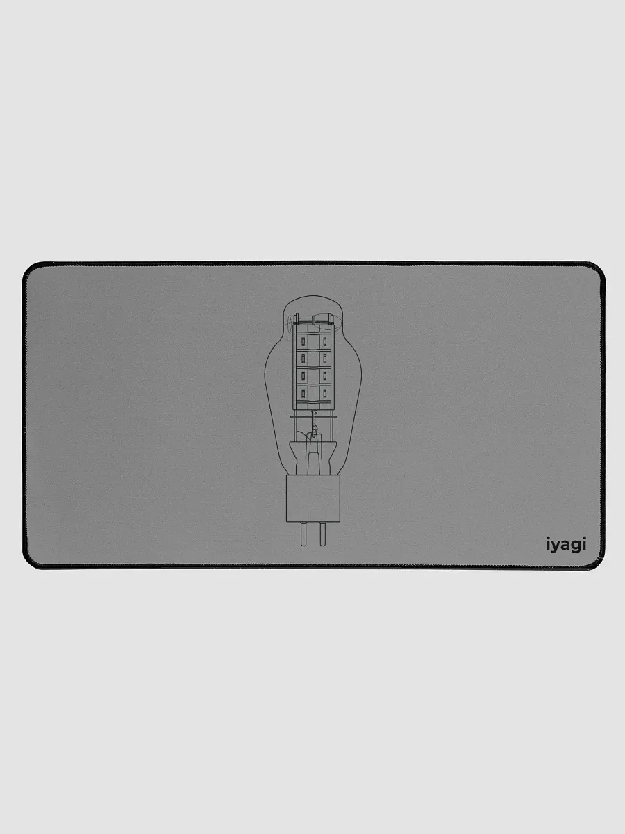 iyagi 300B Tube Desk Mat (grey) product image (1)
