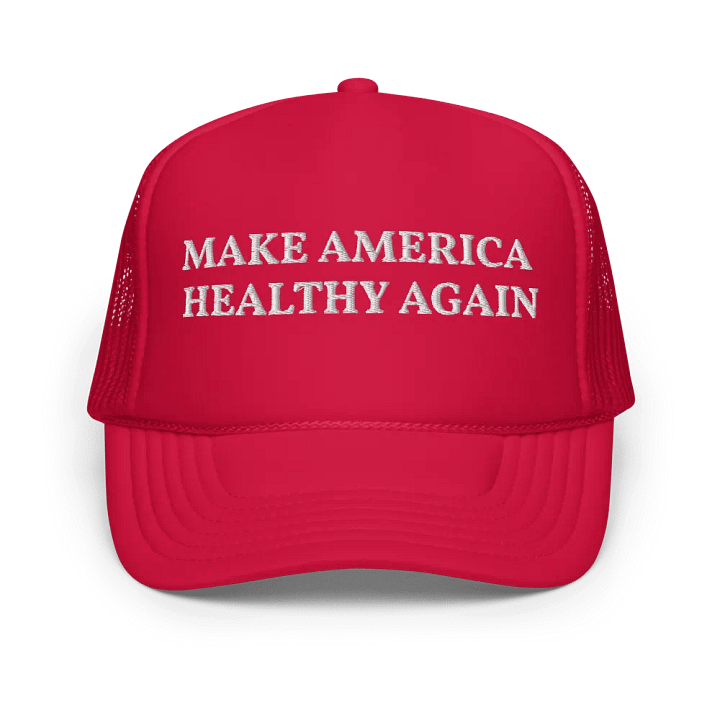 Make America Healthy Again Hat - Embroidered Trucker Hat Cap product image (1)