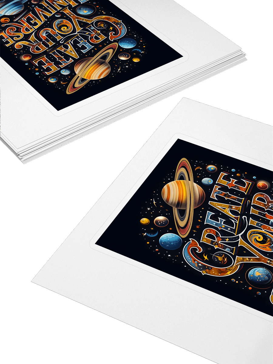 Create Your Universe Colour Burst Sticker product image (4)