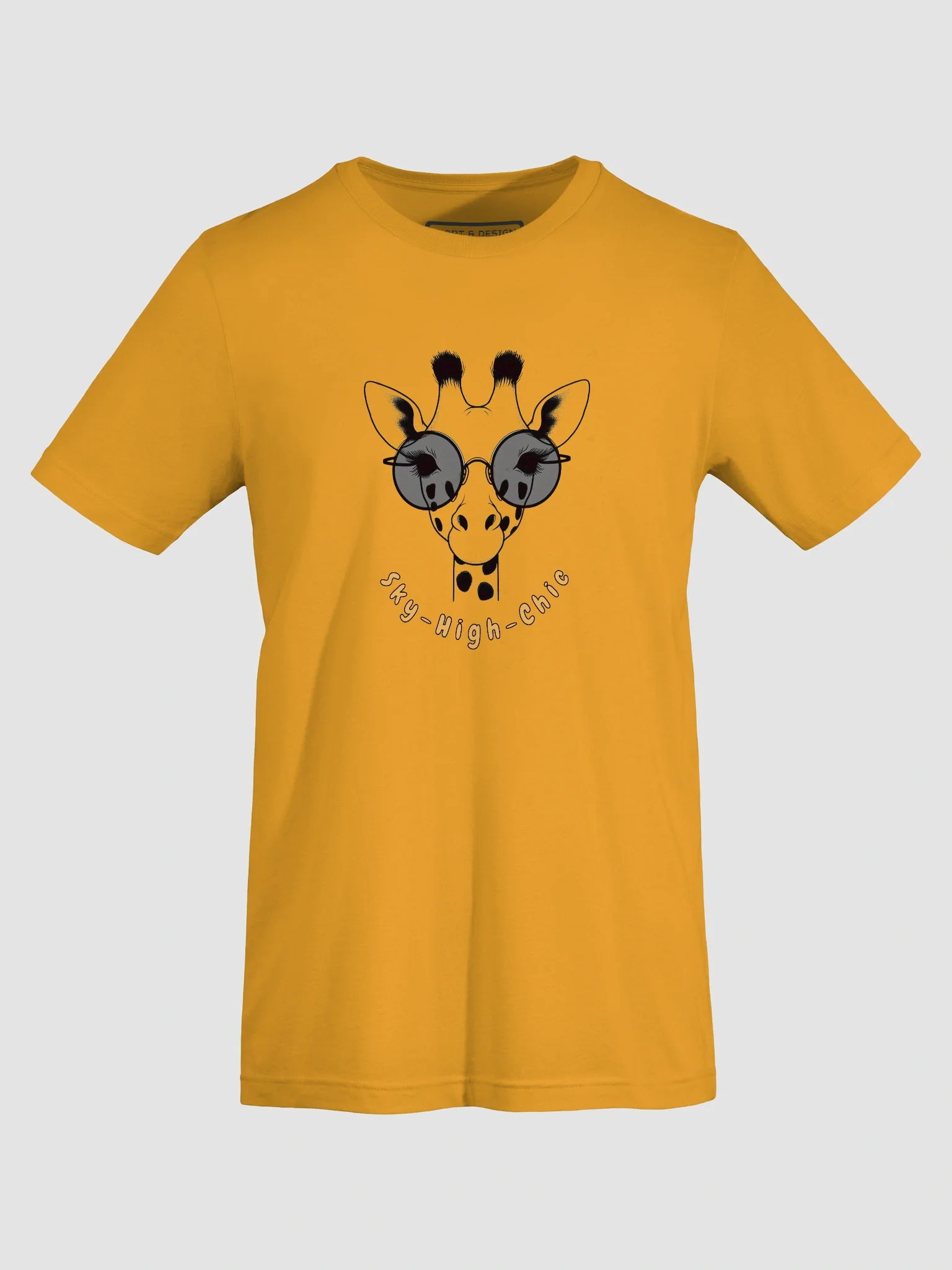 Giraffe Glamour Sunglasses Tee product image (7)