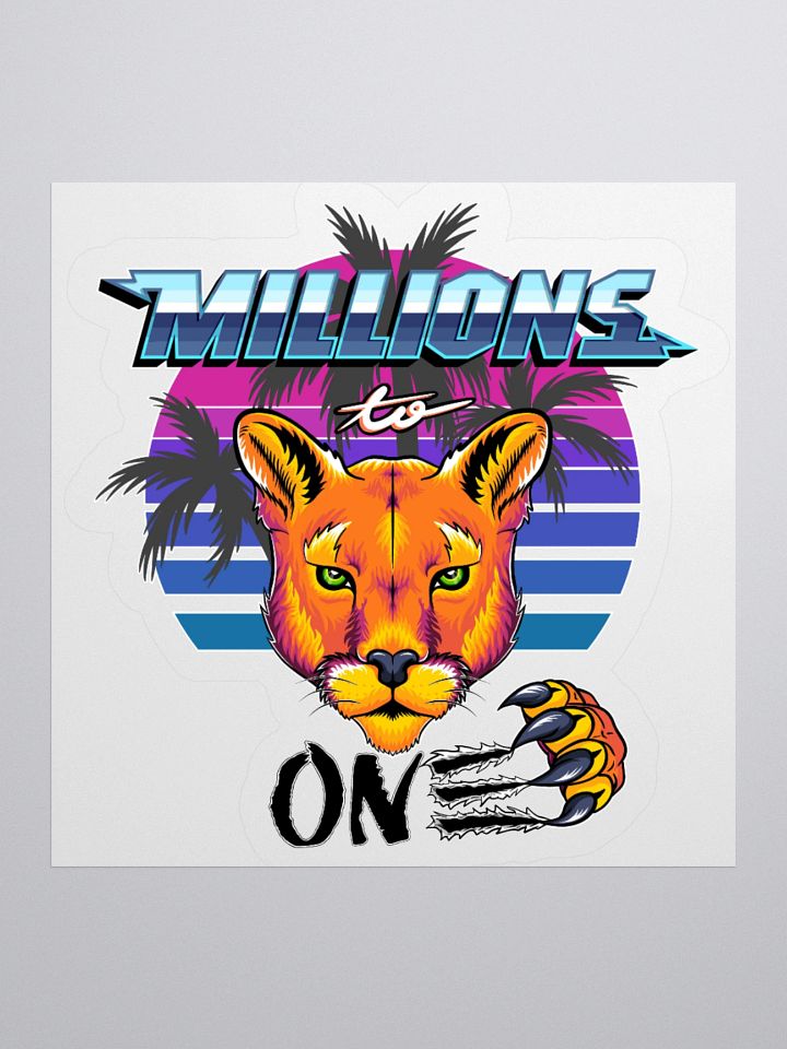 Millions to One Sticker product image (2)
