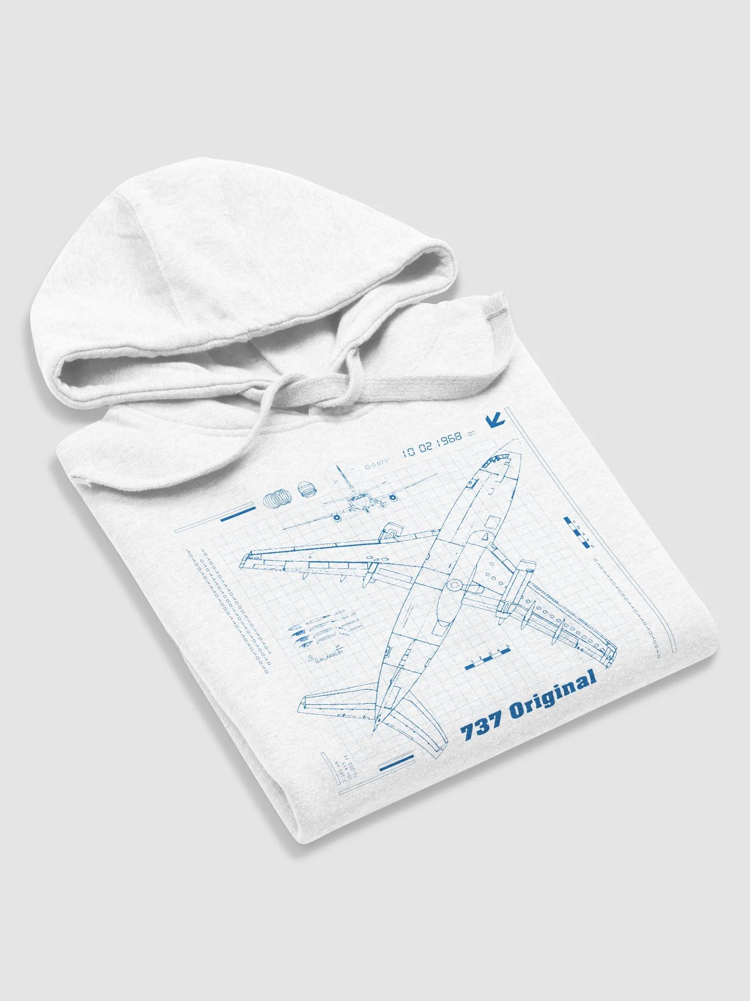 737 Original Blueprint - Blue Design product image (6)