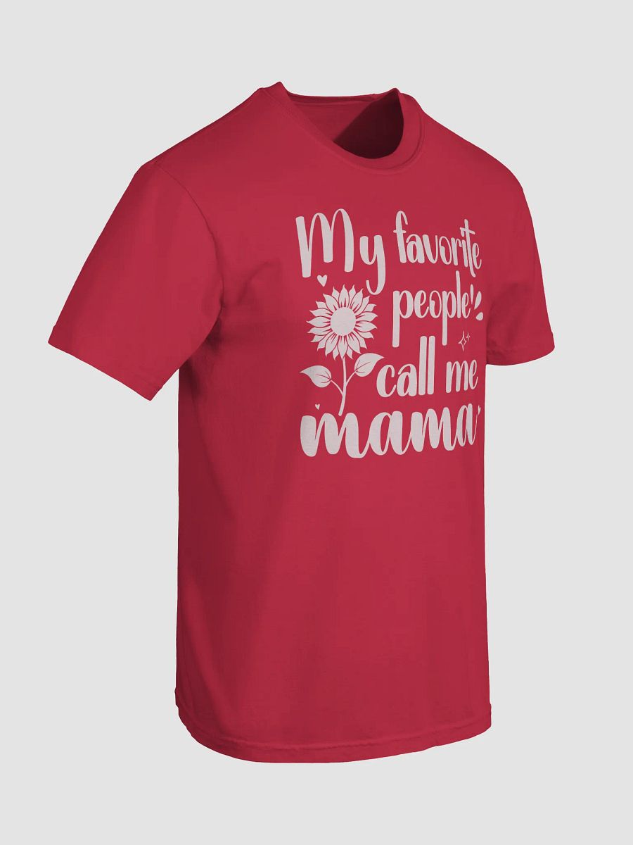 My Favorite People Call Me Mama, Mom Comfort Colors T-shirt product image (5)