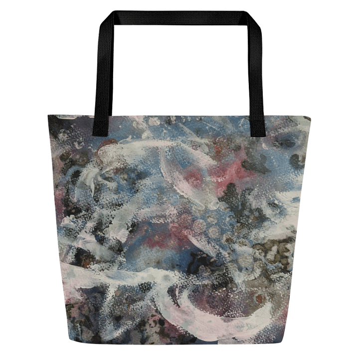 Flourish with Blue Tote Bag product image (2)