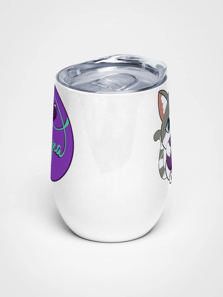 Cloud Heart Wine Tumbler product image (1)