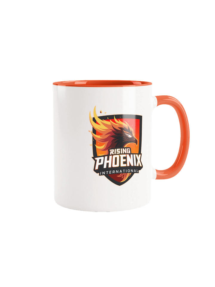 Rising Phoenix International Team Ceramic Mug with Color Inside product image (2)