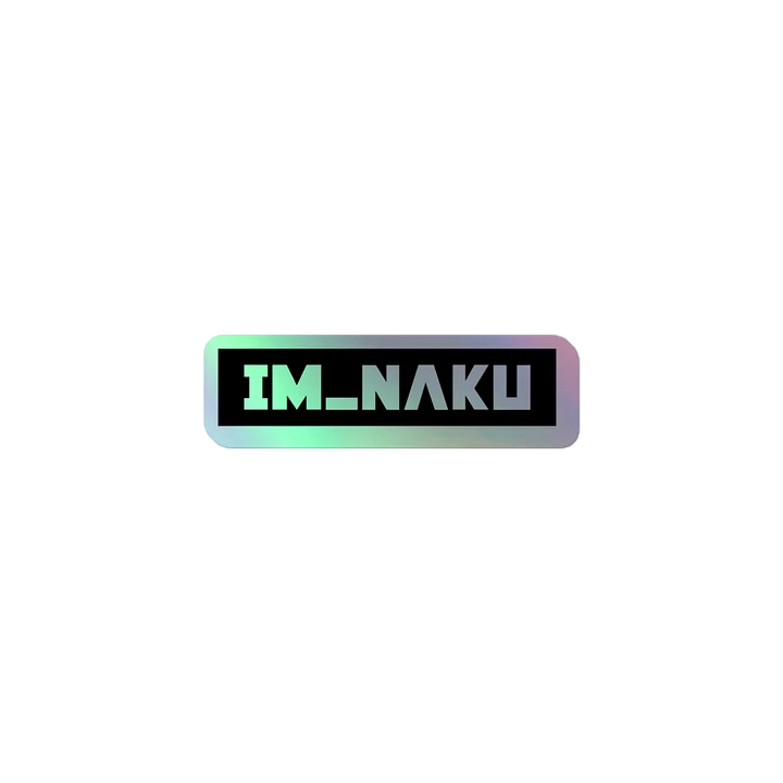 im_naku Holographic Sticker 2 product image (1)