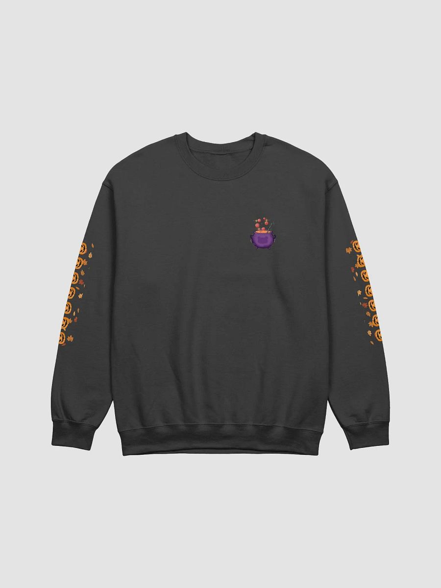 Pumpkin Witch Panda Sweatshirt - Front Design product image (1)