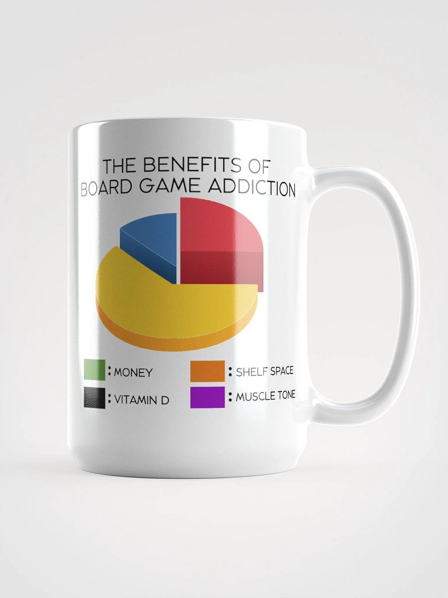 Rainbow Pie Chart Board Game Addiction Mug product image (3)