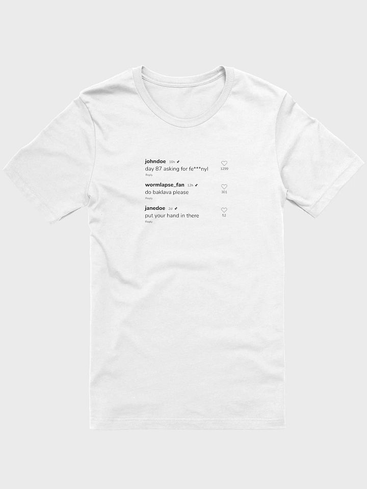 Comments T-Shirt product image (1)