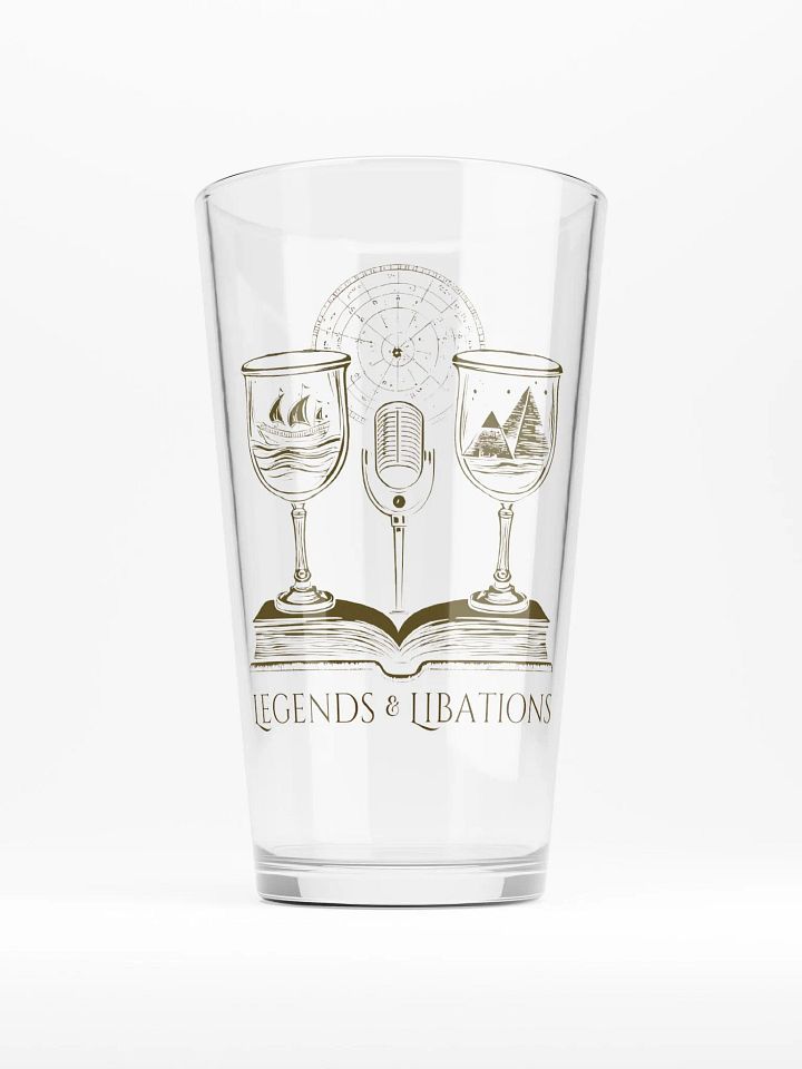 Legends & Libations Pint Glass product image (1)