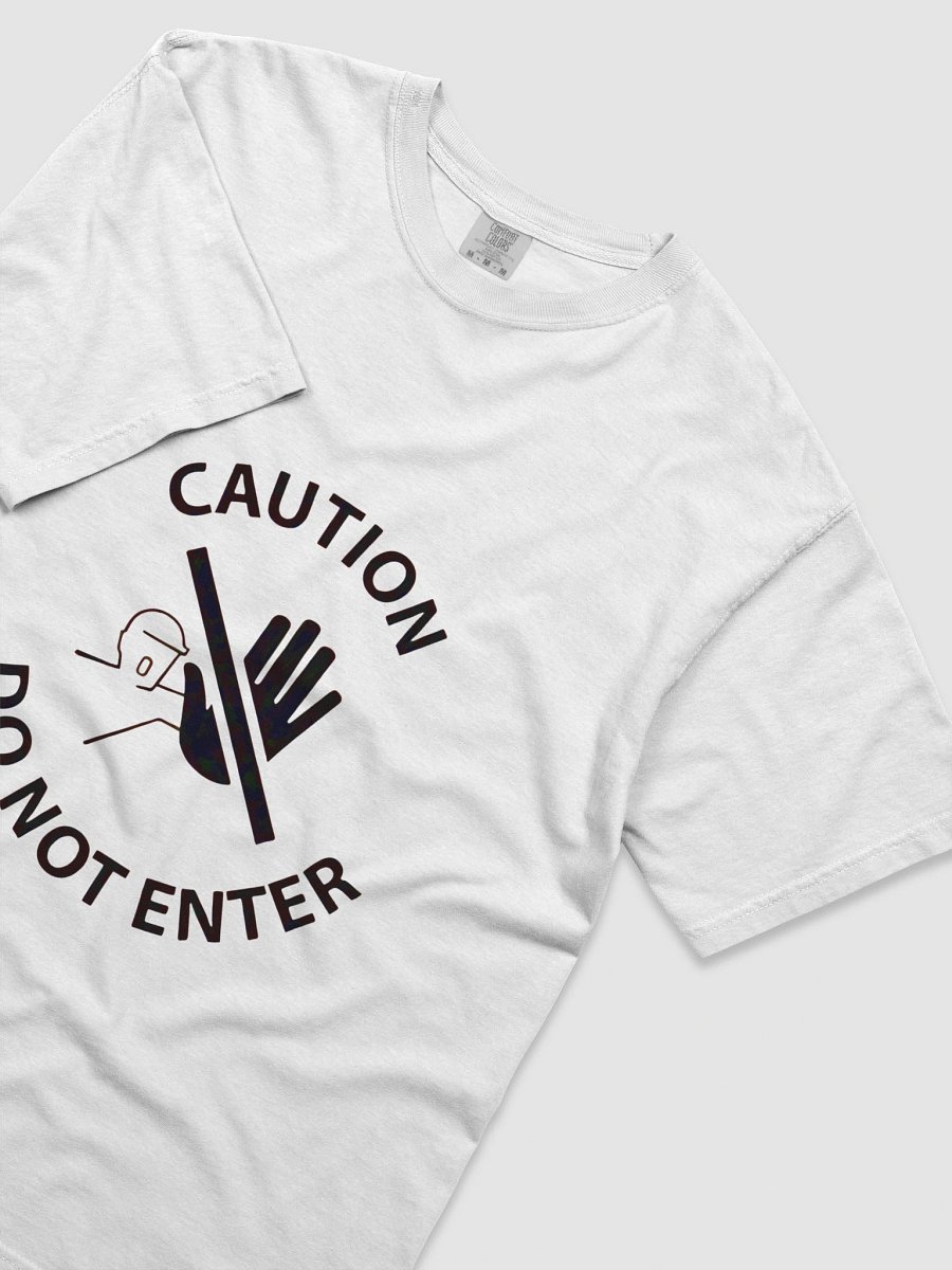 Caution Machinery Comfort T-shirt product image (3)