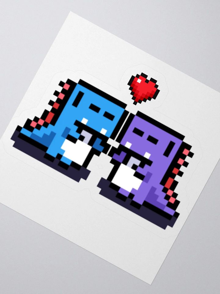 Dancing Dino Duo Sticker product image (2)