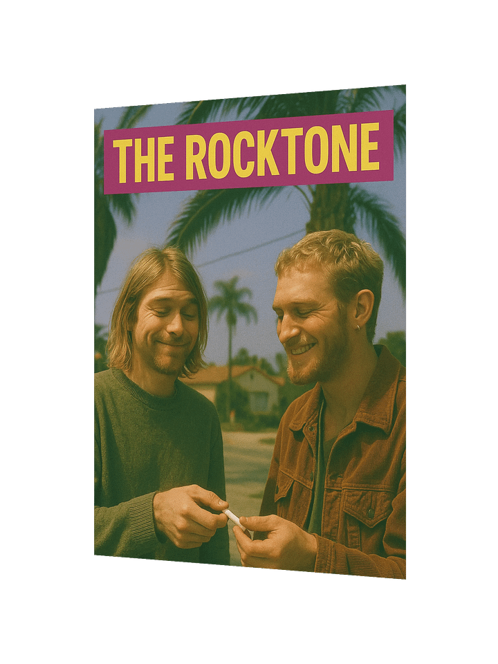 Rocktone Grunge Icon Poster - Matte Finish product image (2)