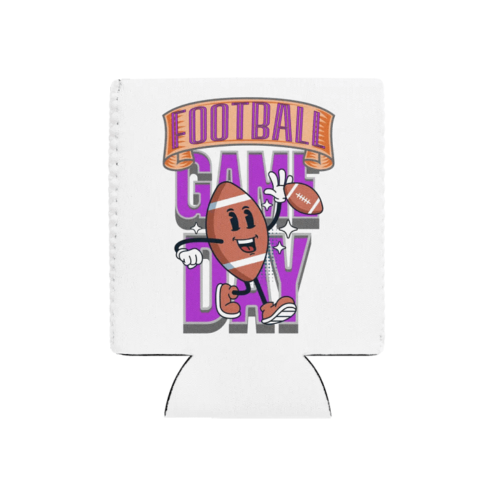 Game Day Football Can Cooler product image (1)
