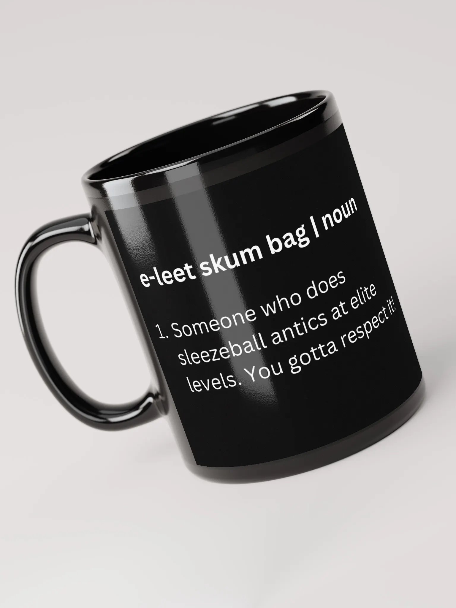 Elite Scumbag Glossy Mug product image (5)
