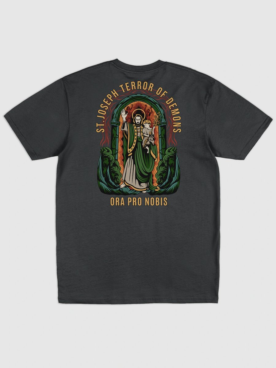 St.Joseph Terror of Demons Heavy Tee product image (1)
