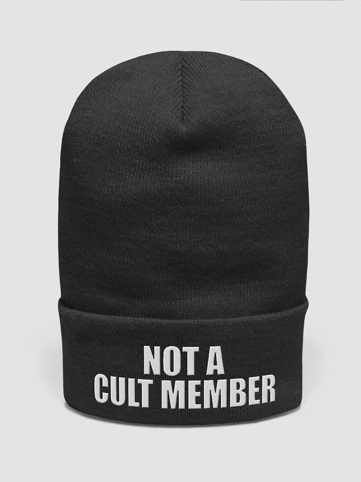 Not A Cult Member Toque (or beanie or whatever) product image (1)