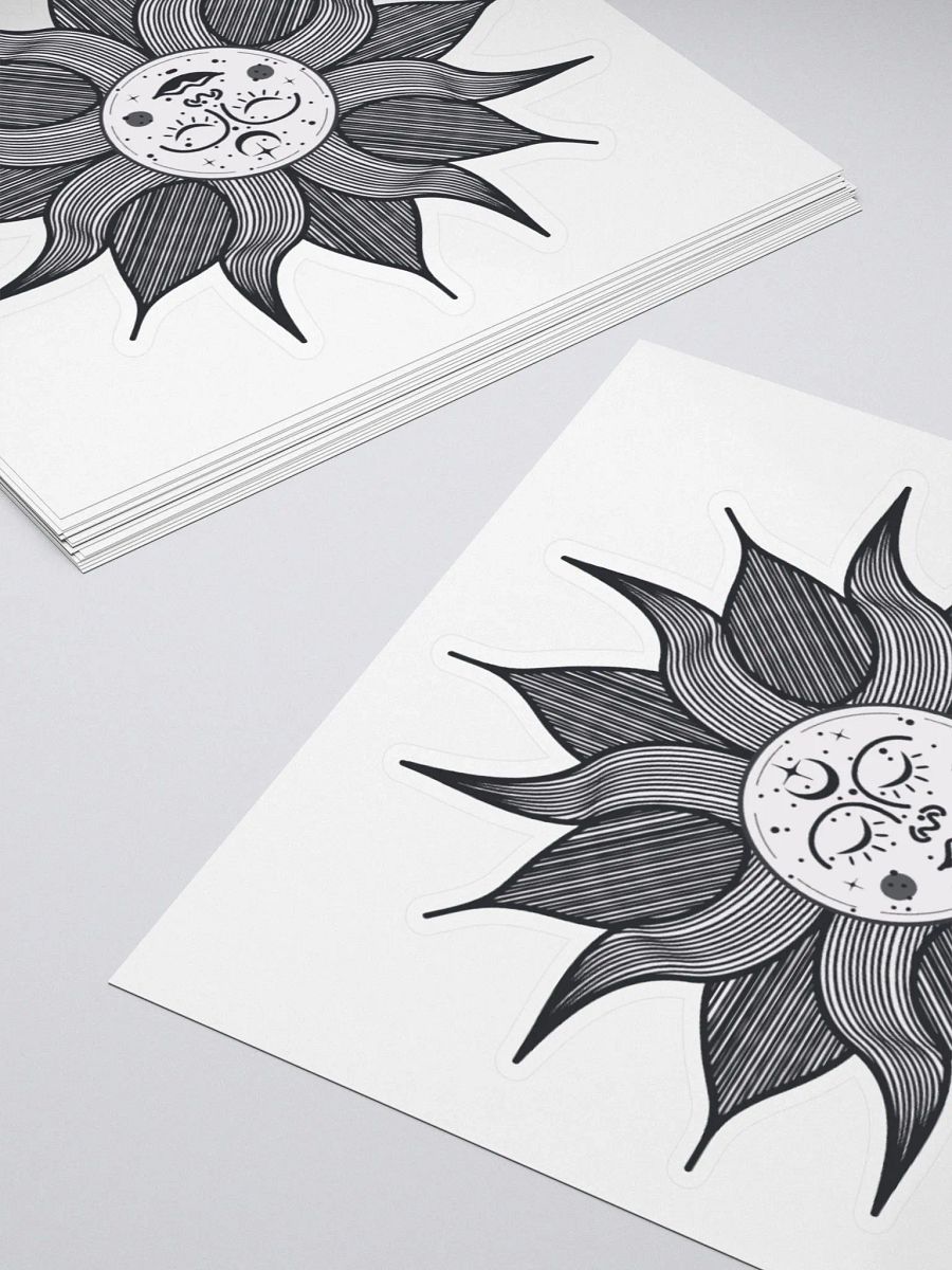 Mystic Sun Kiss Cut Sticker product image (5)
