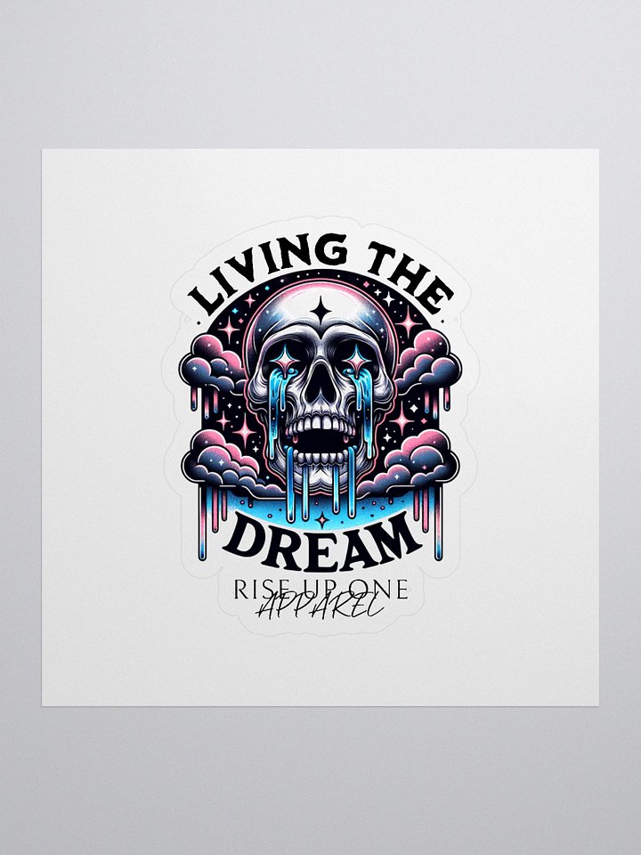 Living The Dream Sticker product image (1)