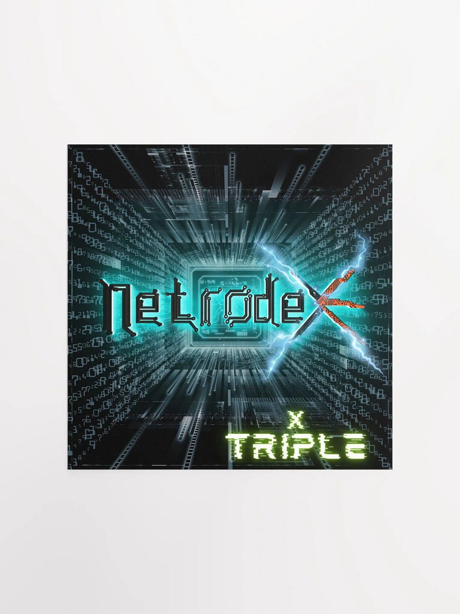 Netrodex Cyber Poster (X Triple EP) product image (1)