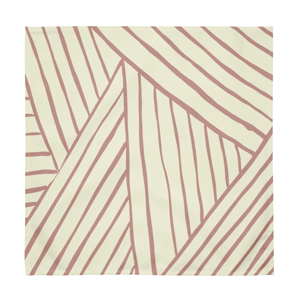 Napkins: Vintage Blush & Regal Plum product image (1)