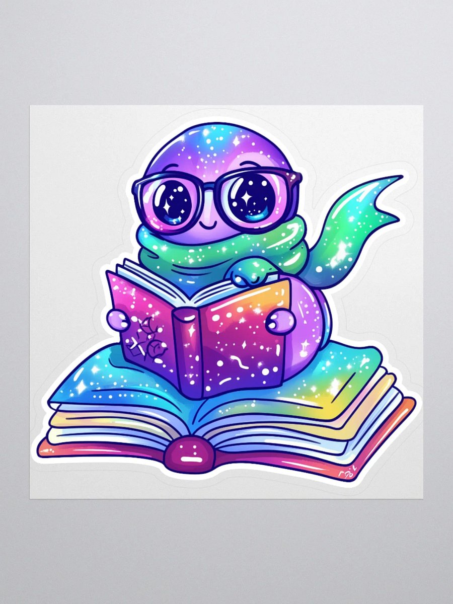 Bookworm Bliss Sticker product image (3)