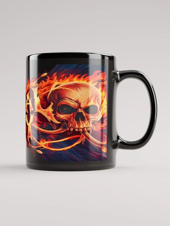 Feral Cry Flaming Skulls Mug product image (1)