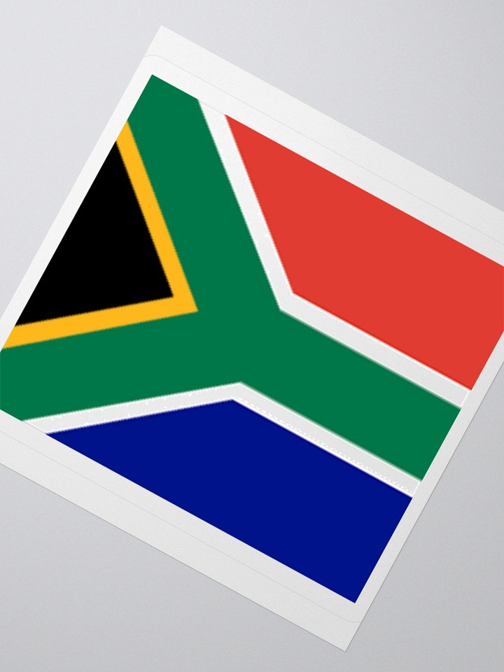 Exclusive South Africa Flag Kiss-Cut Stickers - High-Quality Vinyl, Multiple Sizes product image (6)