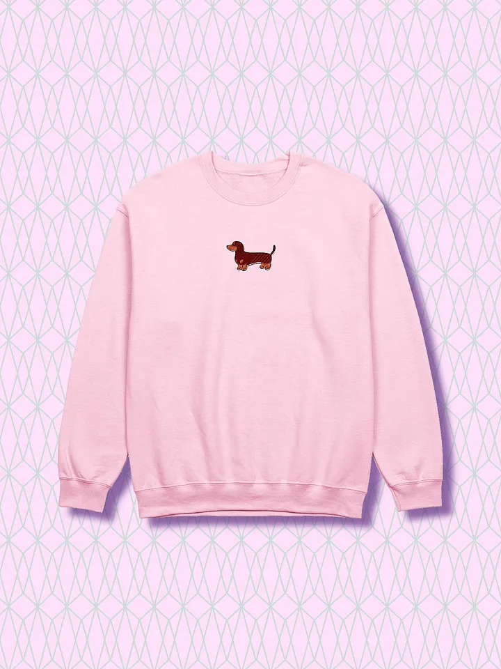 Dachshund Delight Crewneck Sweatshirt product image (1)