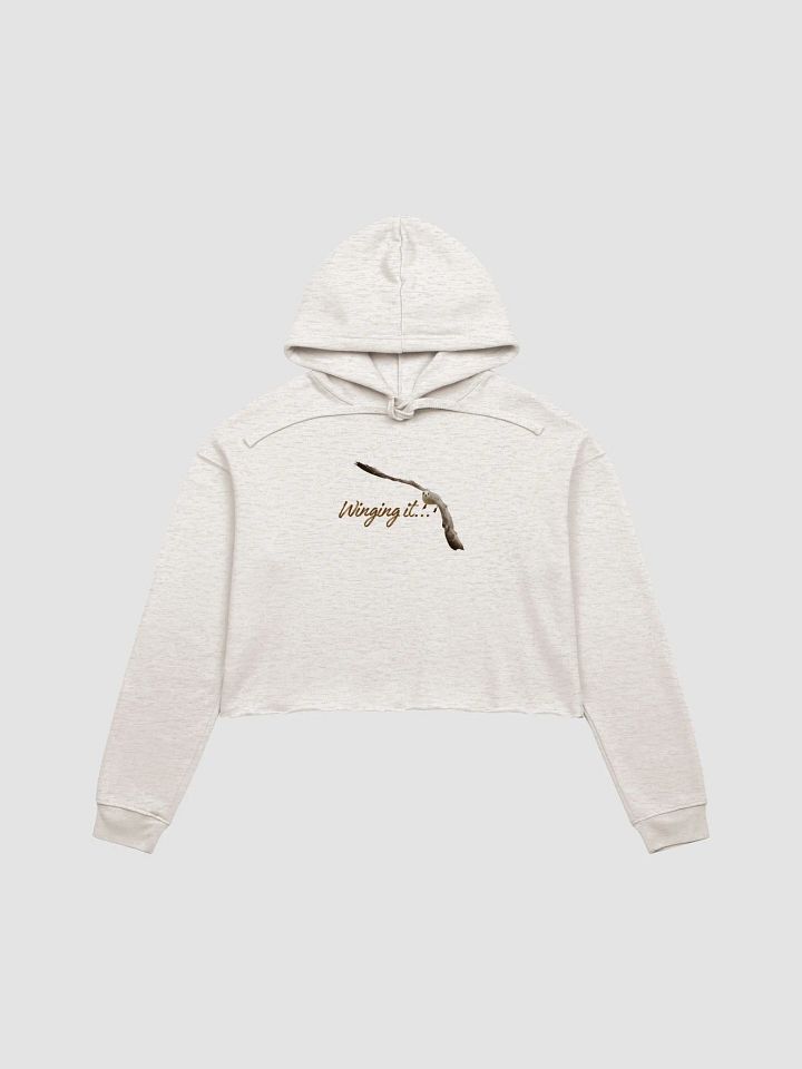 Winging it... Seagull Crop Hoodie product image (1)