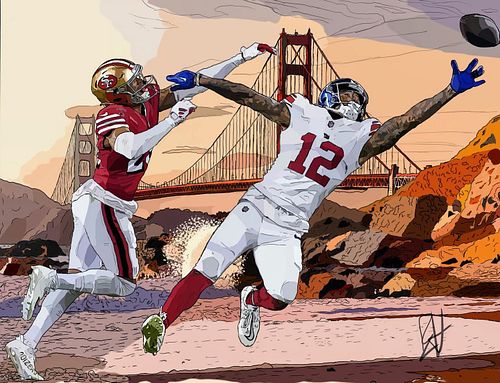 Moment from week 3. I honestly think this is the last time imma draw them unless they win. After that Monday night game again...