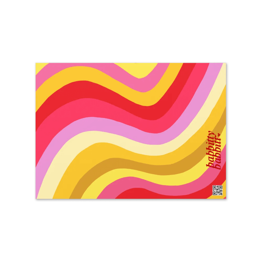 I Love You So Much retro portrait greeting card product image (5)