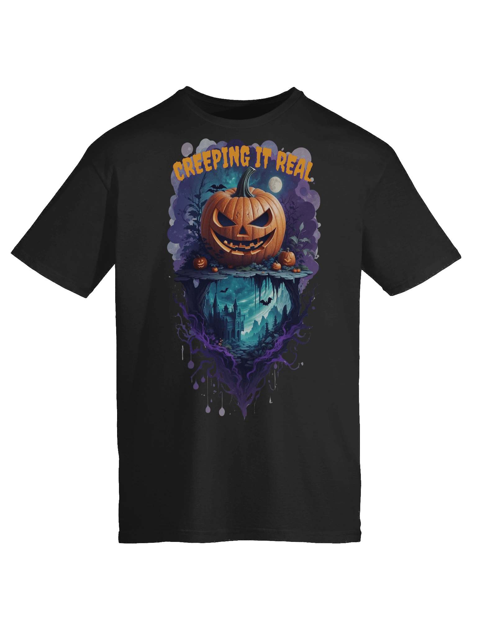Creeping It Real Funny Halloween T-Shirt product image (207)