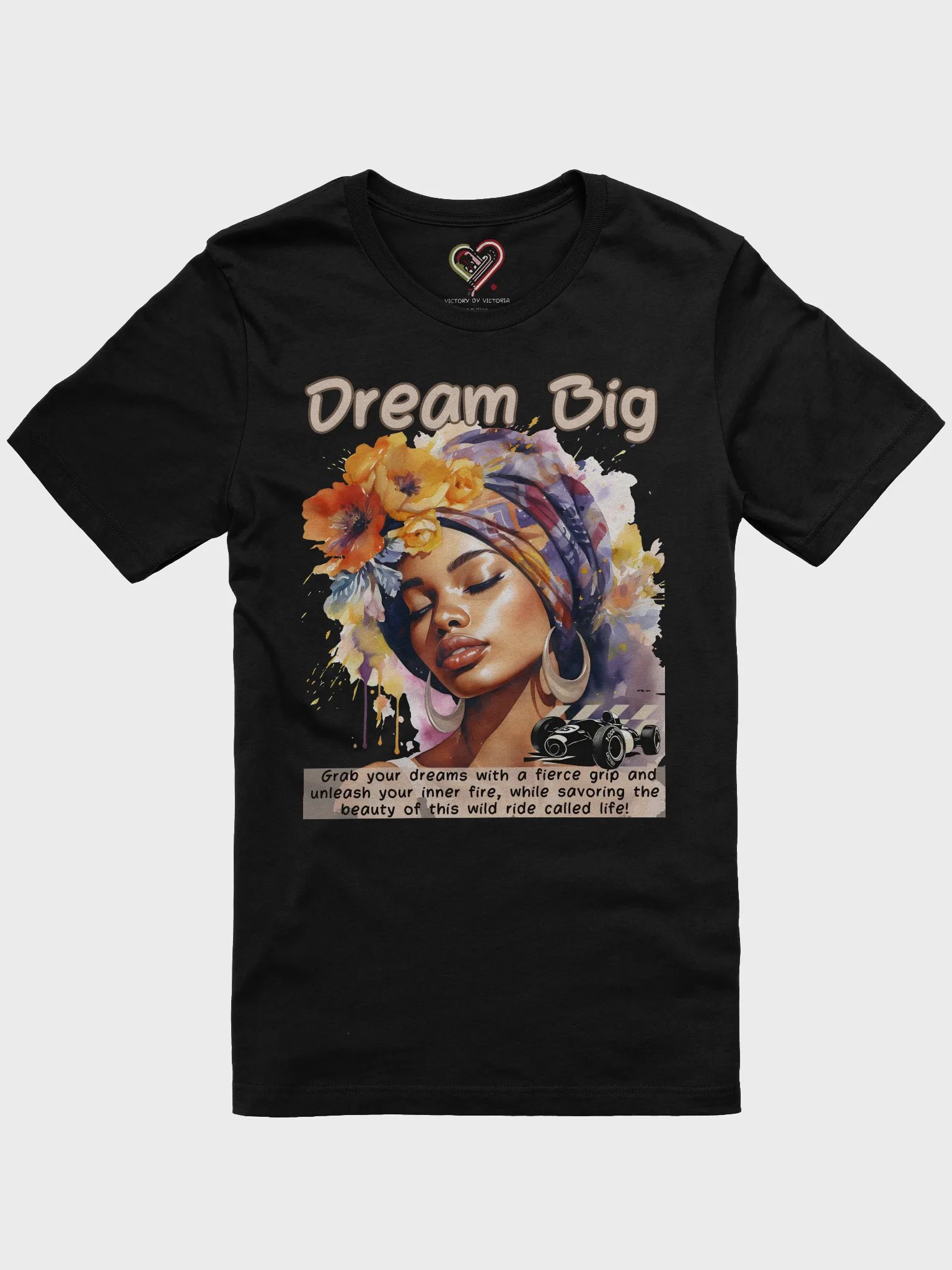 Dream Big Floral T-Shirt product image (1)