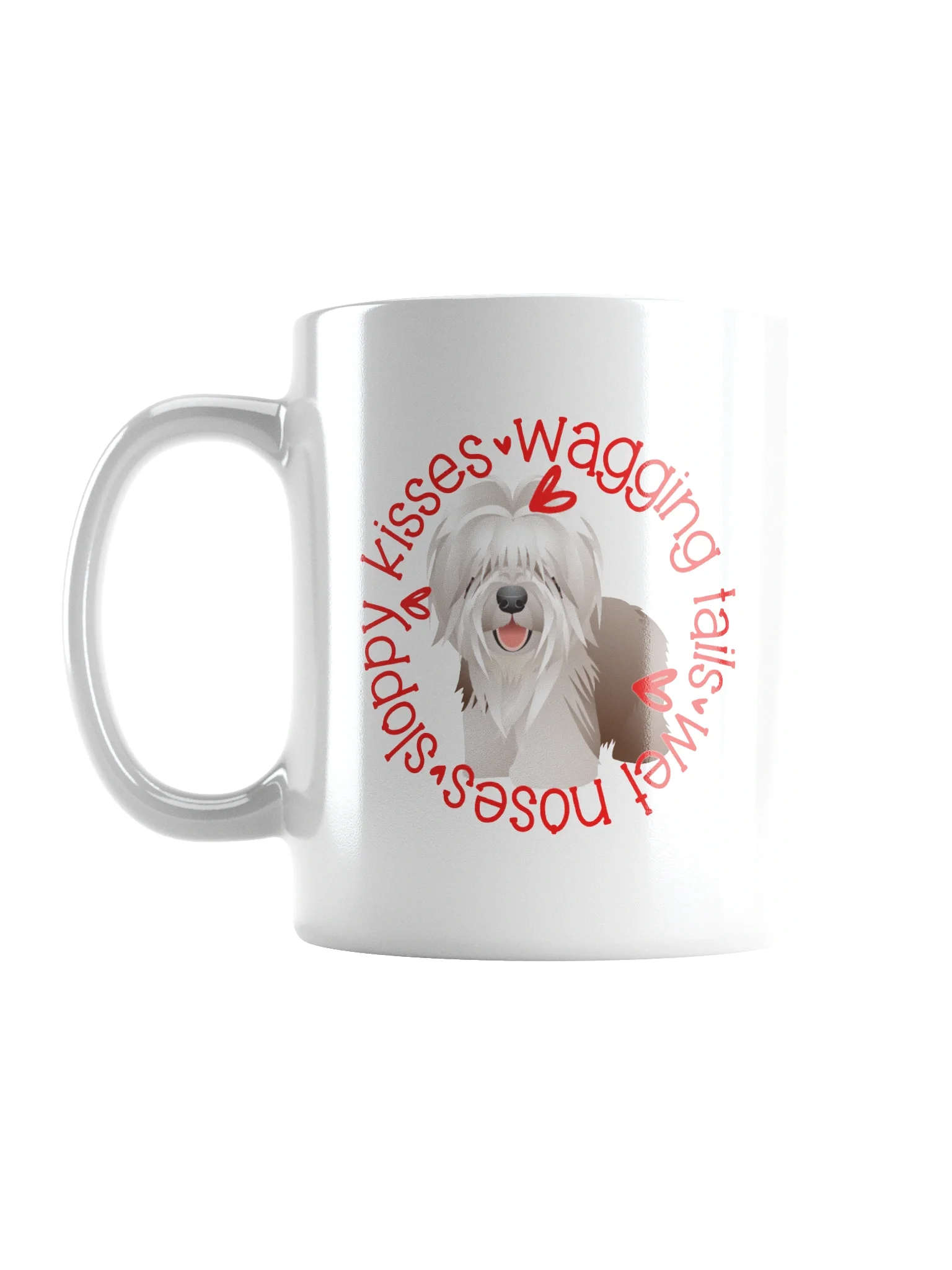 Sloppy Kisses Bearded Collie Mug product image (2)