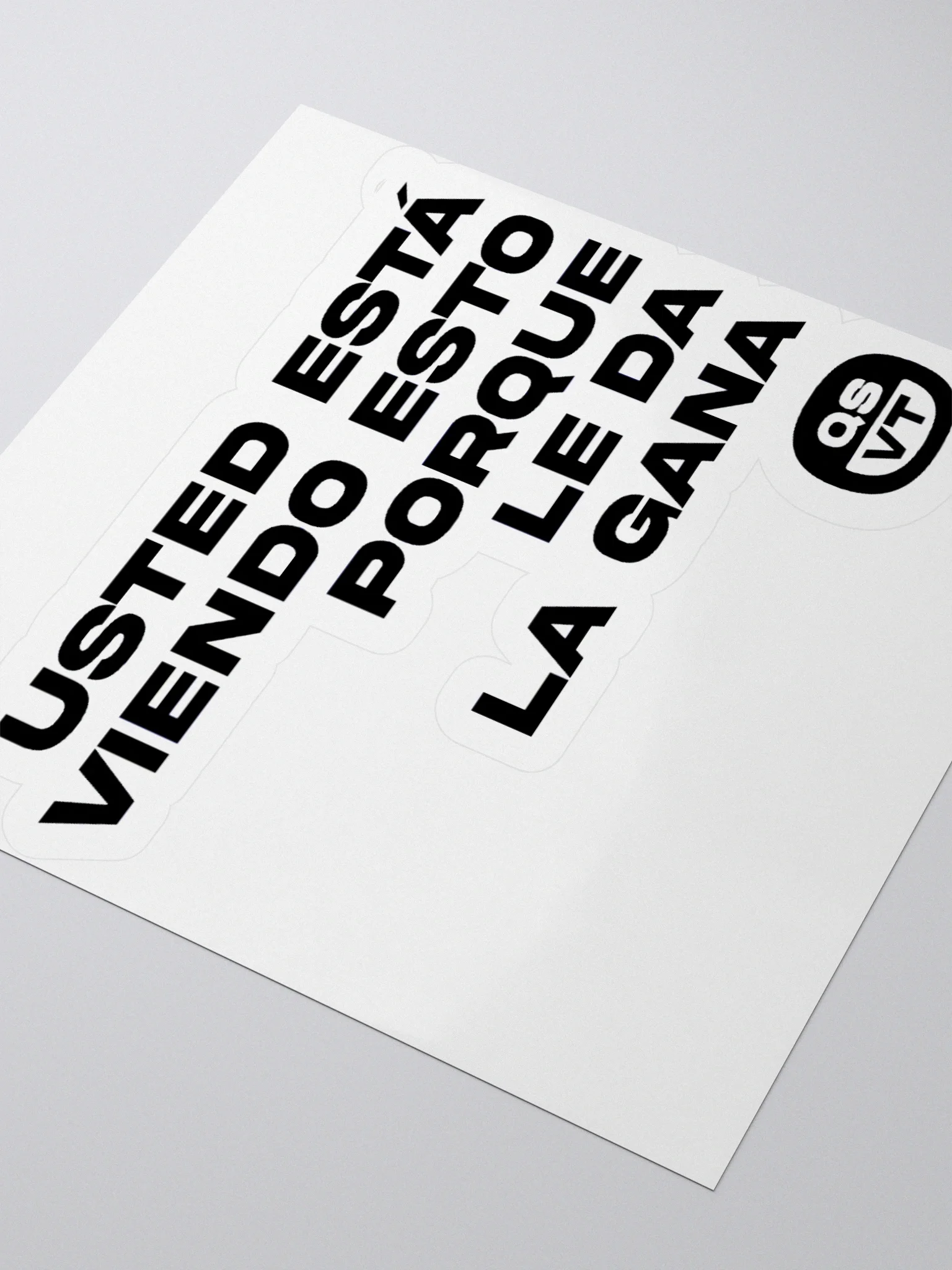 Calcomania DISCLAIMER product image (8)