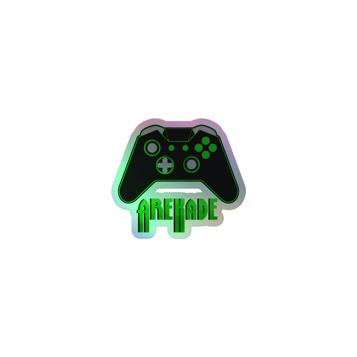 AreKade Logo Holographic Sticker product image (1)