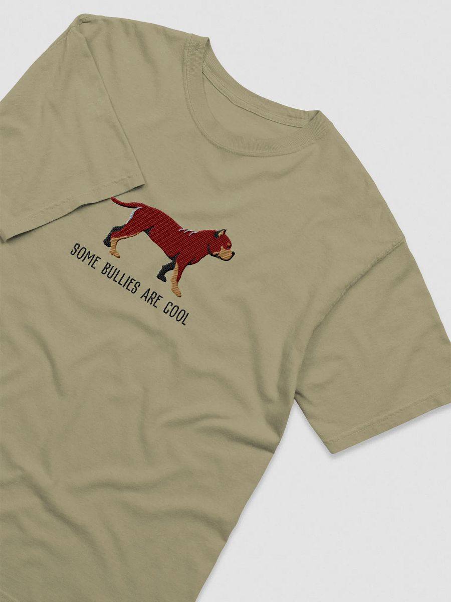 Some Bullies Are Cool T-Shirt(Embroidered) of an American Bully(Red & Tan) product image (11)