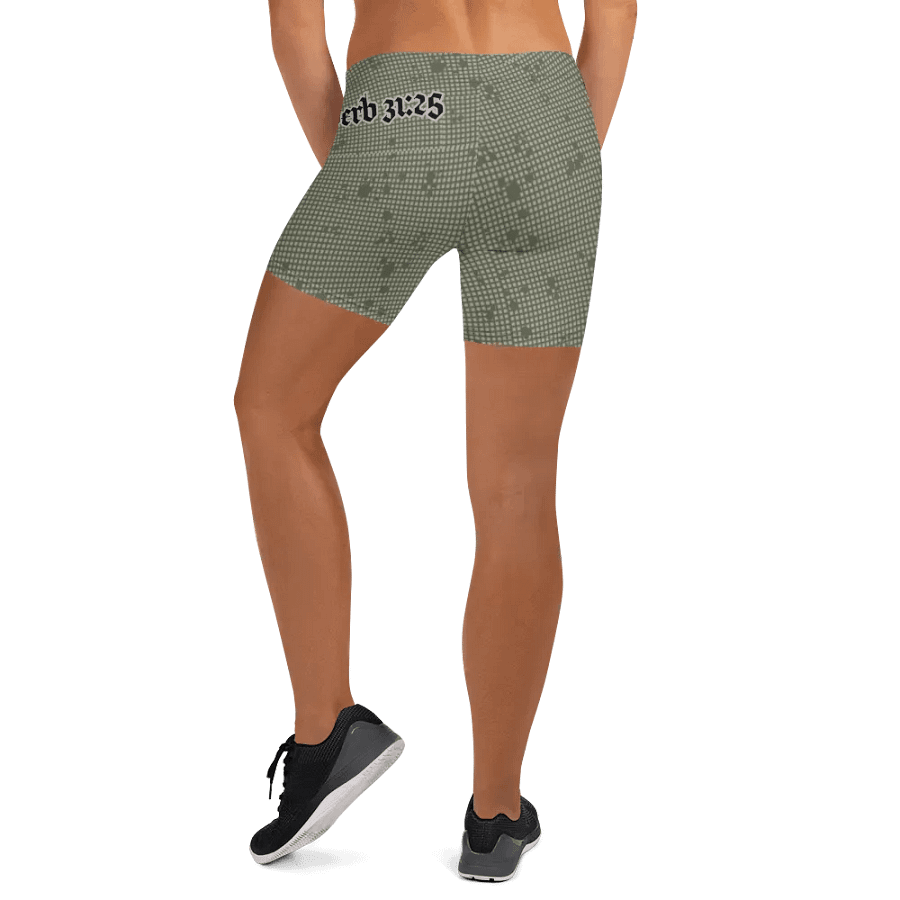 Faithful Camo: Proverb 3:25 Compression Shorts - Desert Night Camo product image (8)