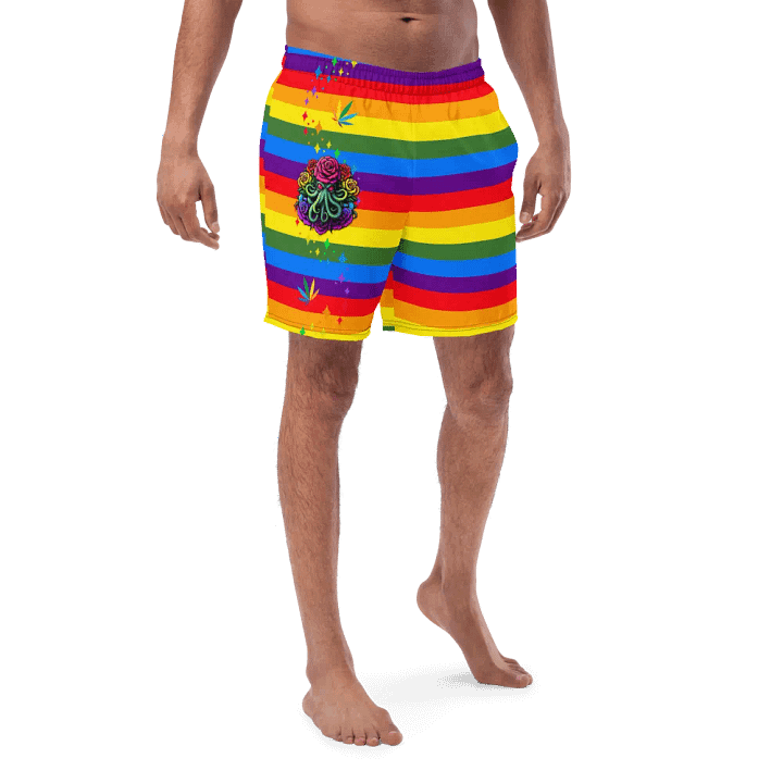 PRIDE Cthulhu Royalty Swim Shorts product image (1)