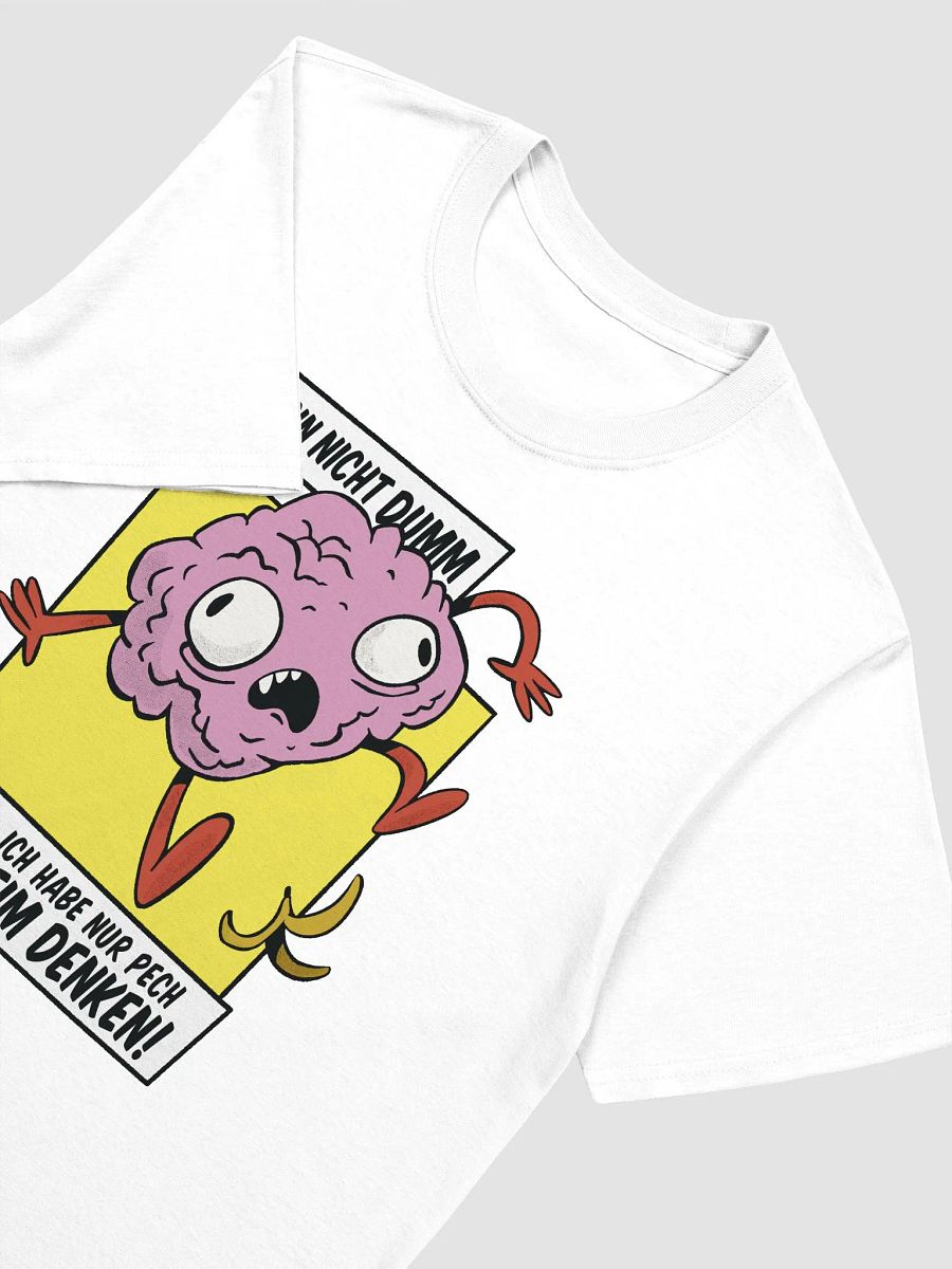 Unlucky Thinker Cartoon Brain T-Shirt product image (3)