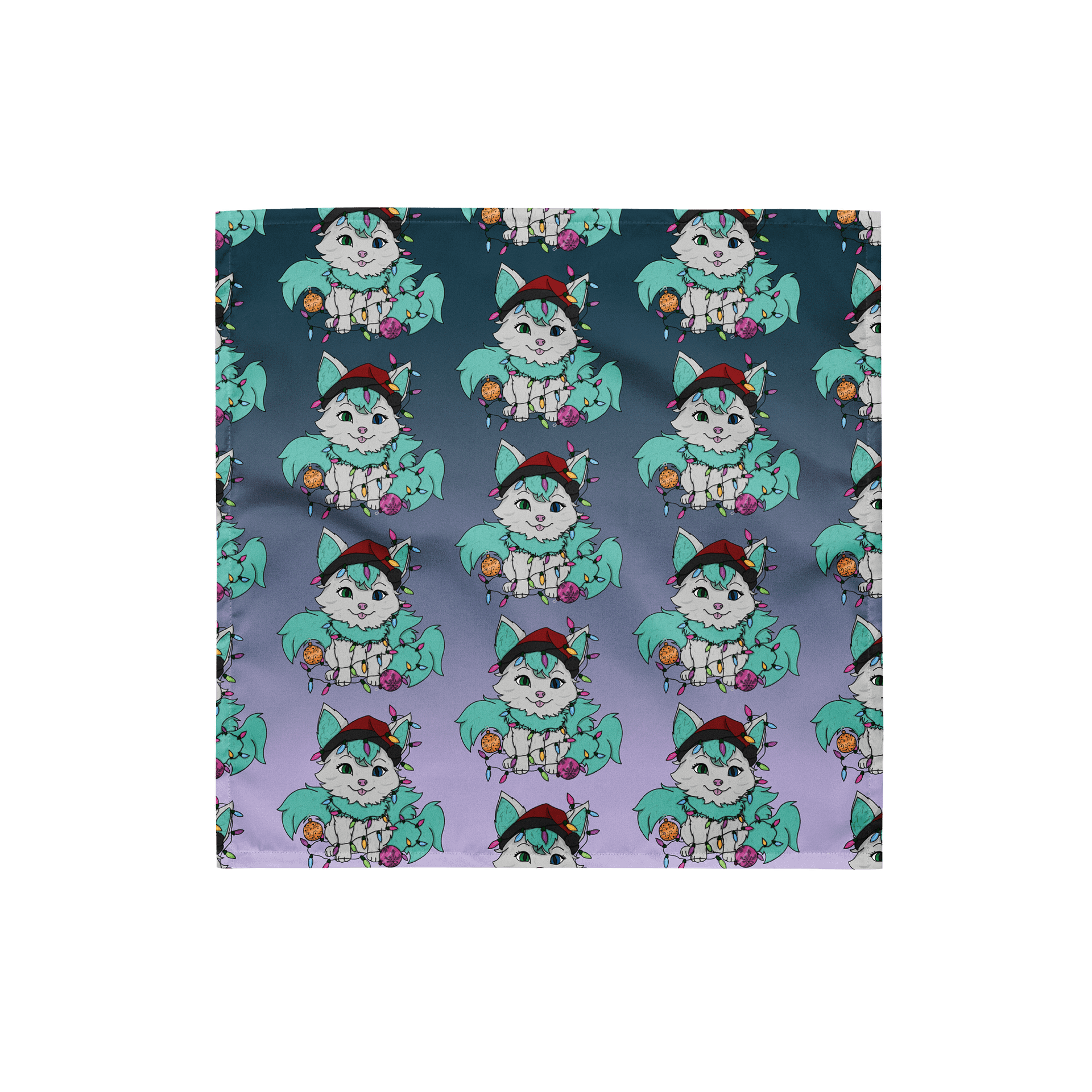 Holiday Kitsune Gradient Bandana product image (1)