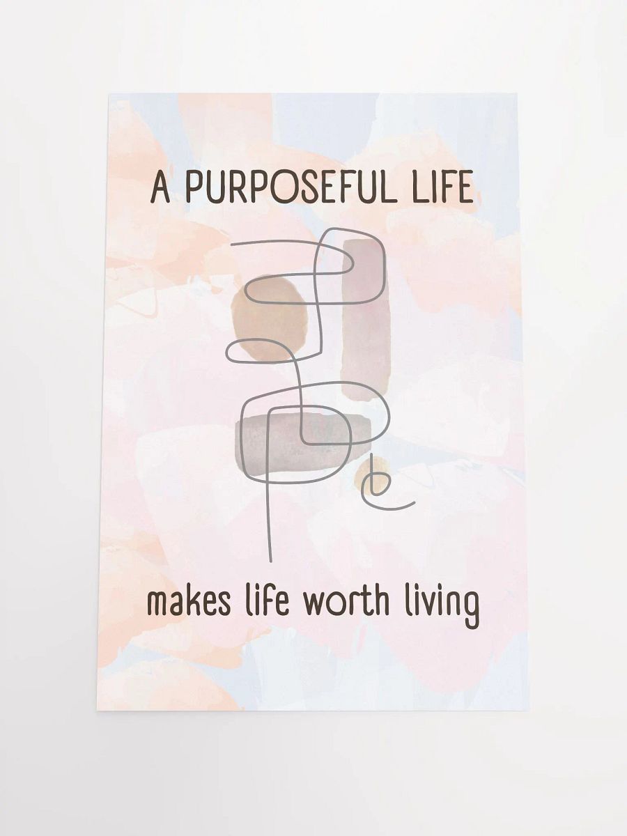 Purposeful Life Inspirational Poster product image (1)
