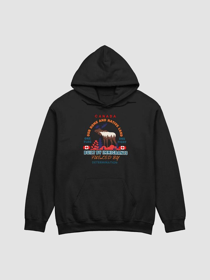 Canadian Pride Moose Silhouette Hoodie product image (2)
