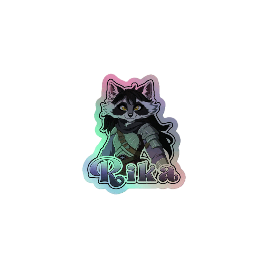 Rika - Holo sticker product image (1)