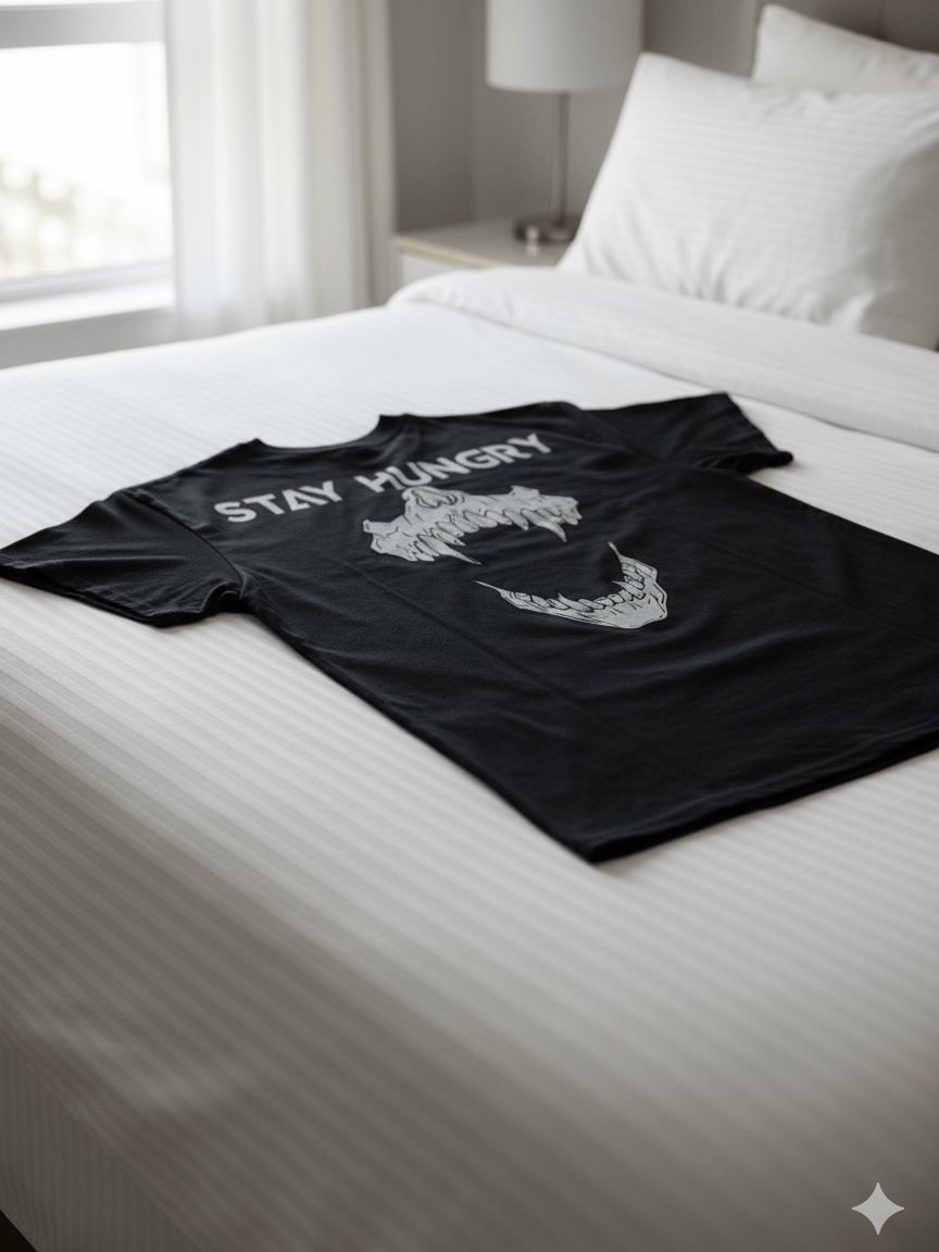 T-SHIRT '' Stay Hungry '' product image (8)